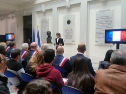 Cérémonie d’accueil dans la citoyenneté française pour 37 récipiendaires 