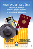 Renouvellement de carte d'identité ou de passeport: N'attendez pas l'été!
